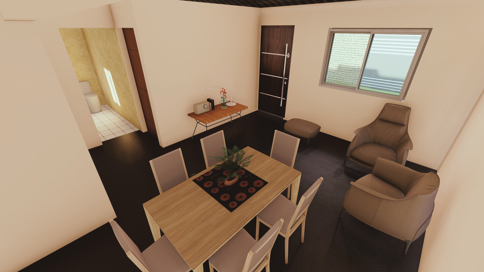 Interior de construcción