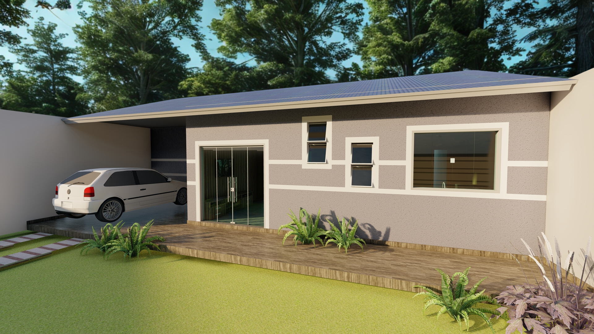 Exterior de construcción