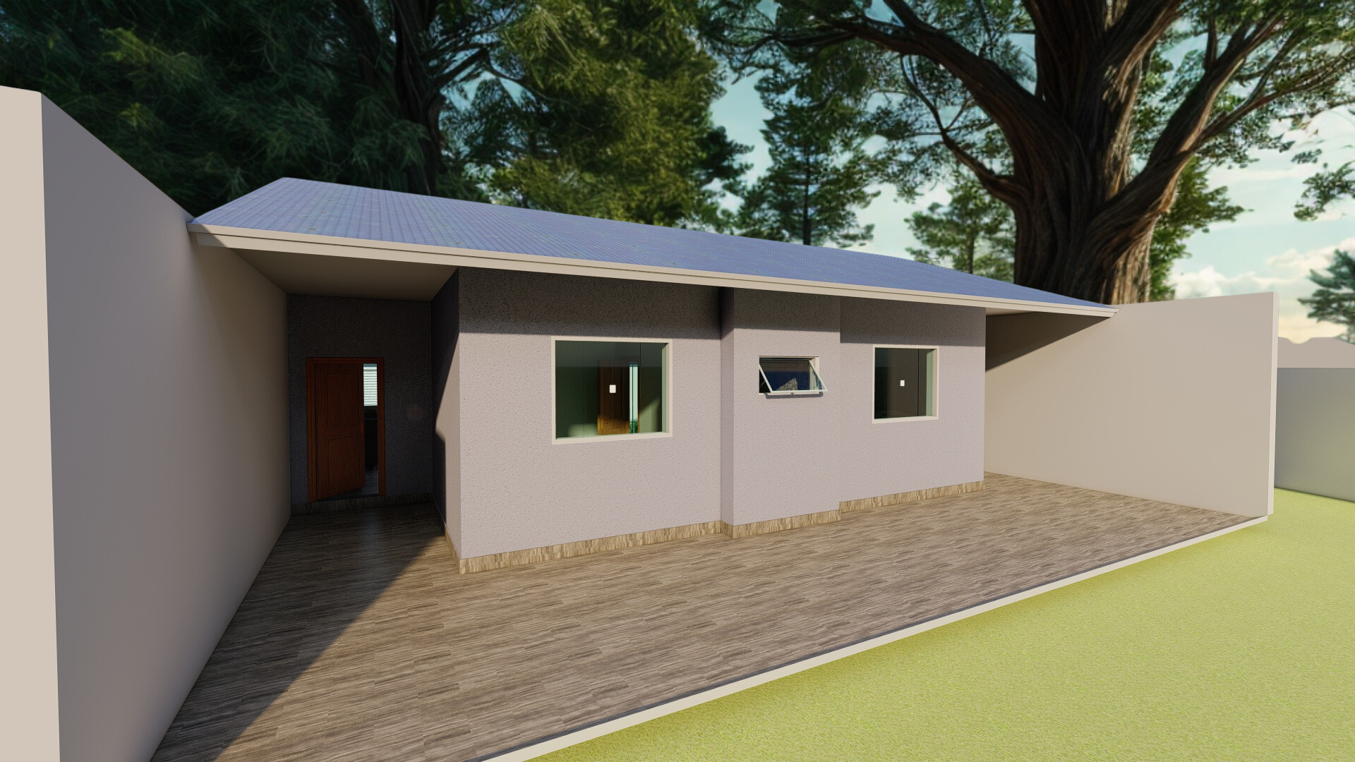 Exterior de construcción