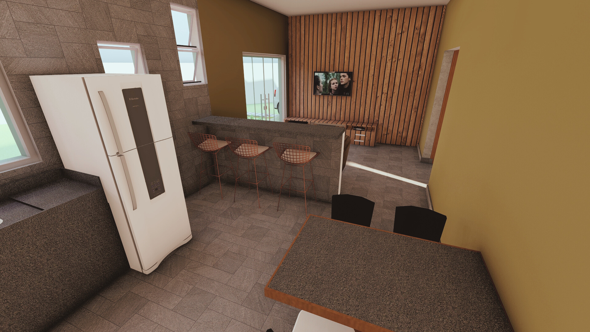 Interior de construcción