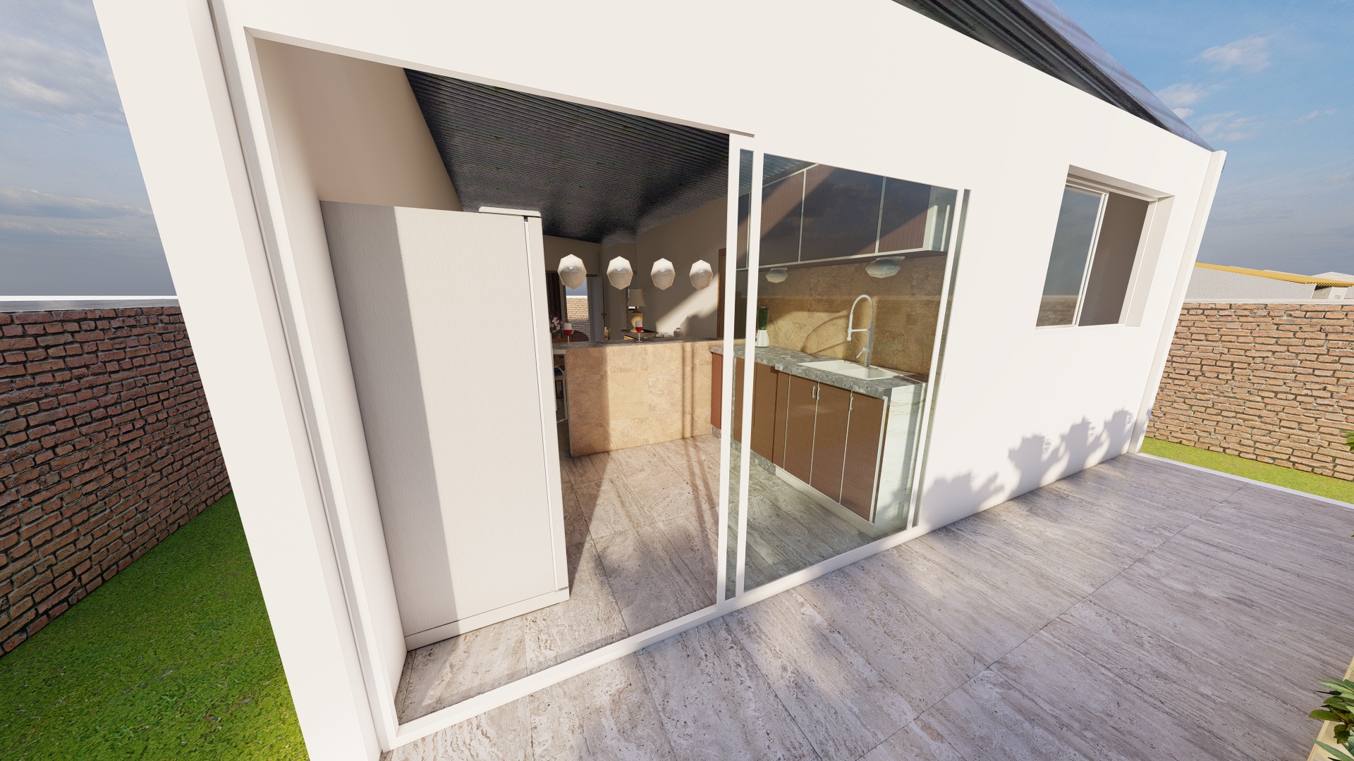 Exterior de construcción