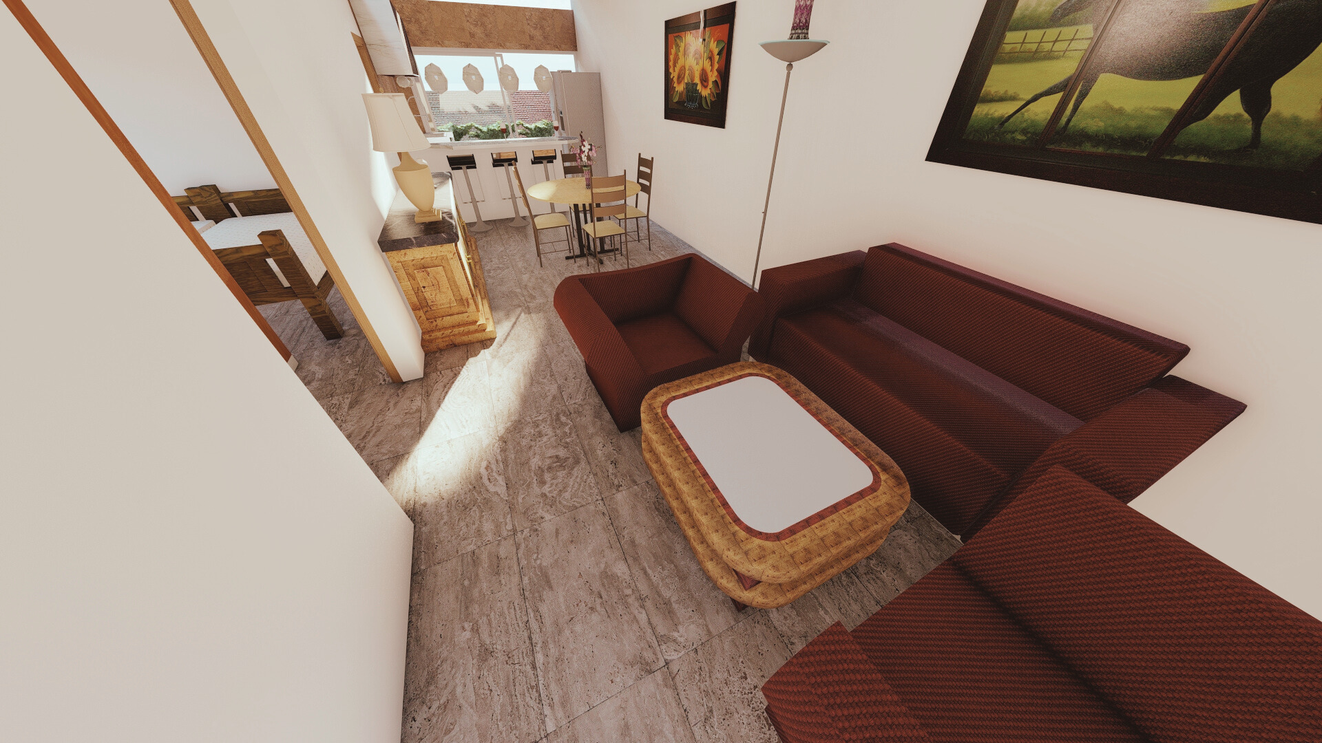 Interior de construcción