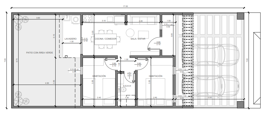 Plano de construcción