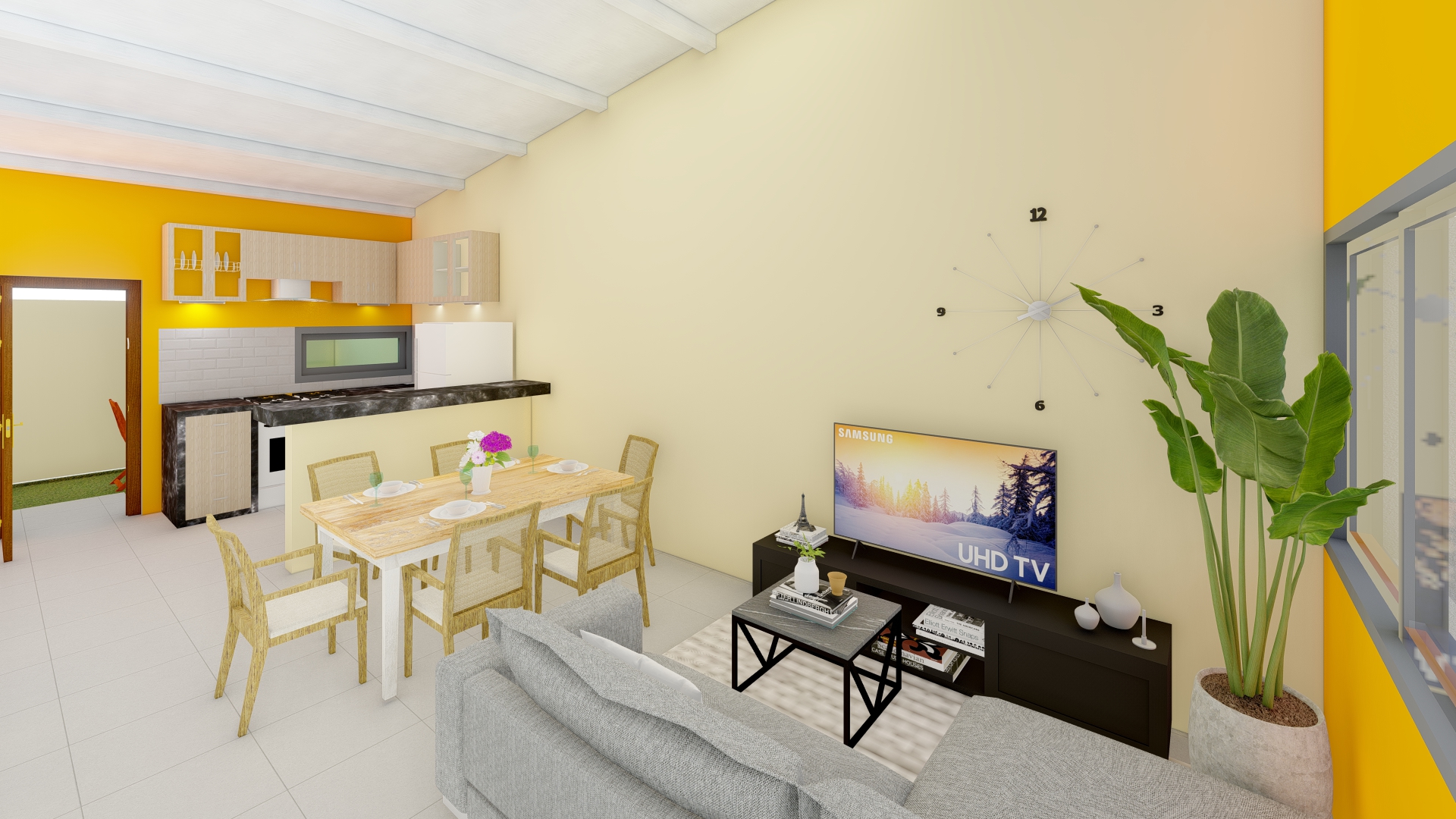 Interior de construcción