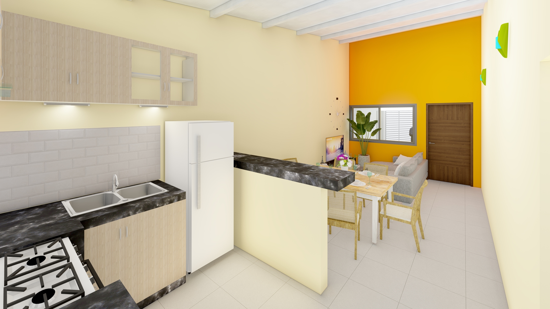 Interior de construcción