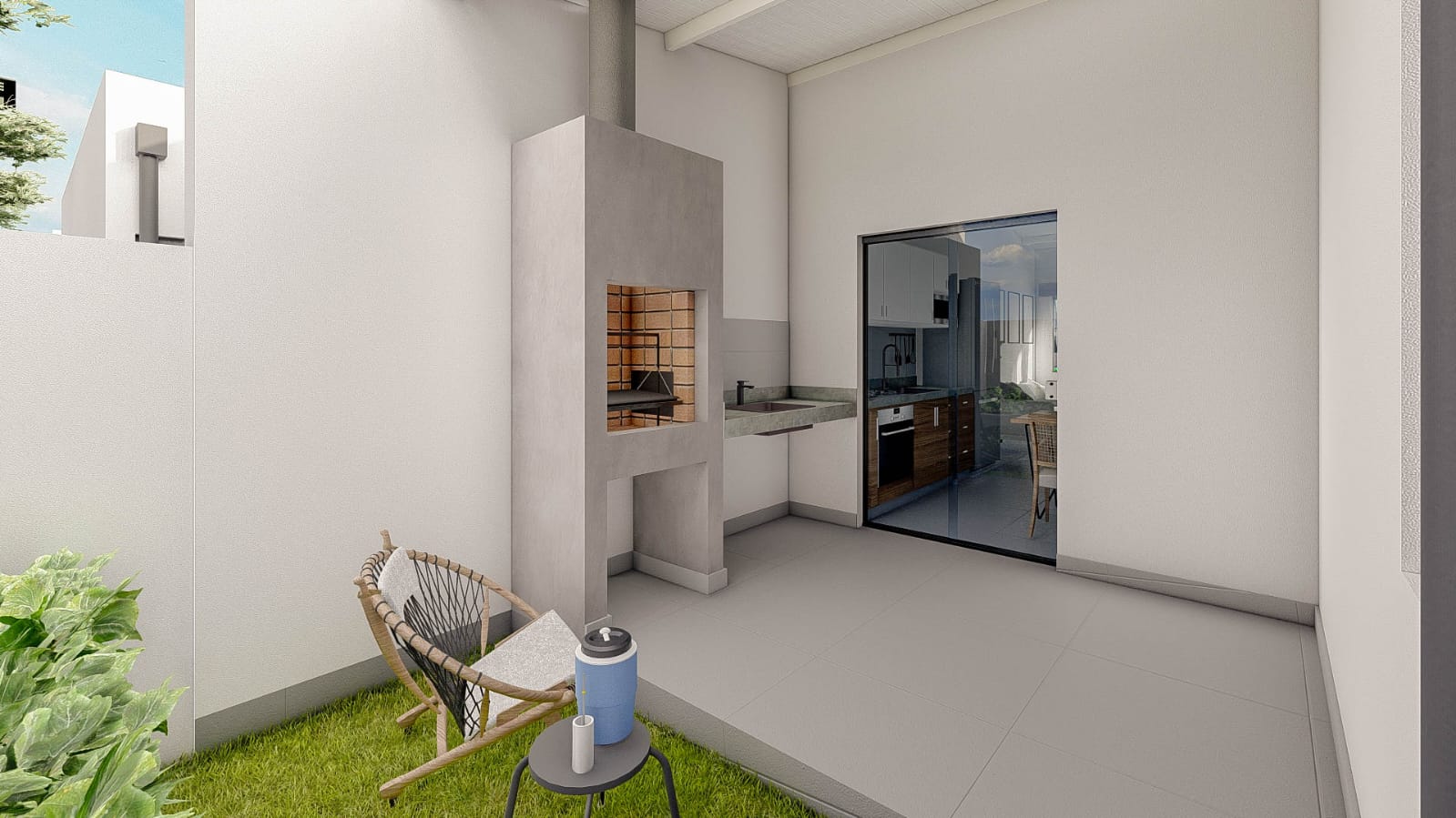 Interior de construcción