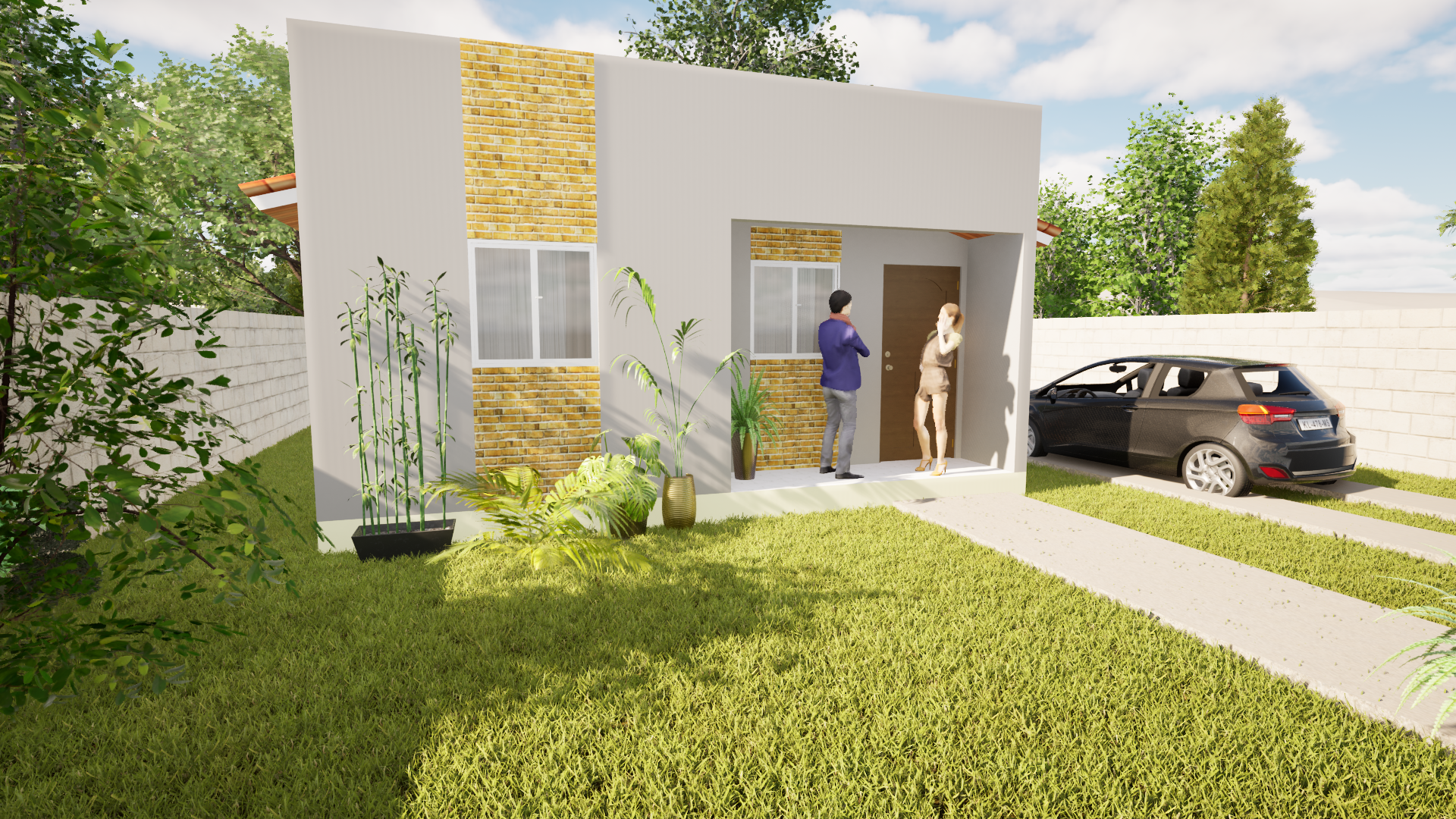 Vivienda Tipo 1 (45 Mts2) – Urbanización Jardines de Oviedo 1