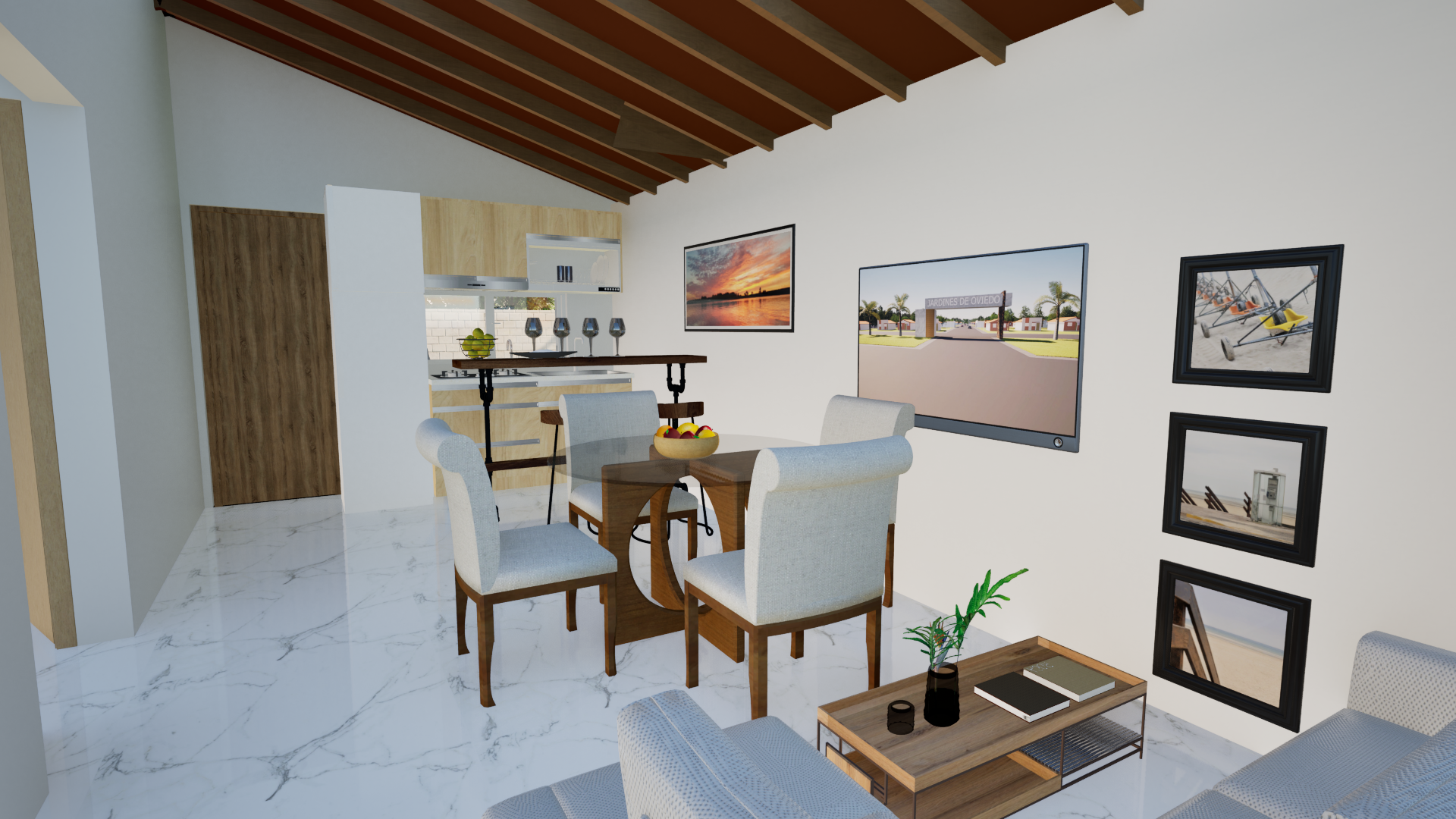 Interior de construcción