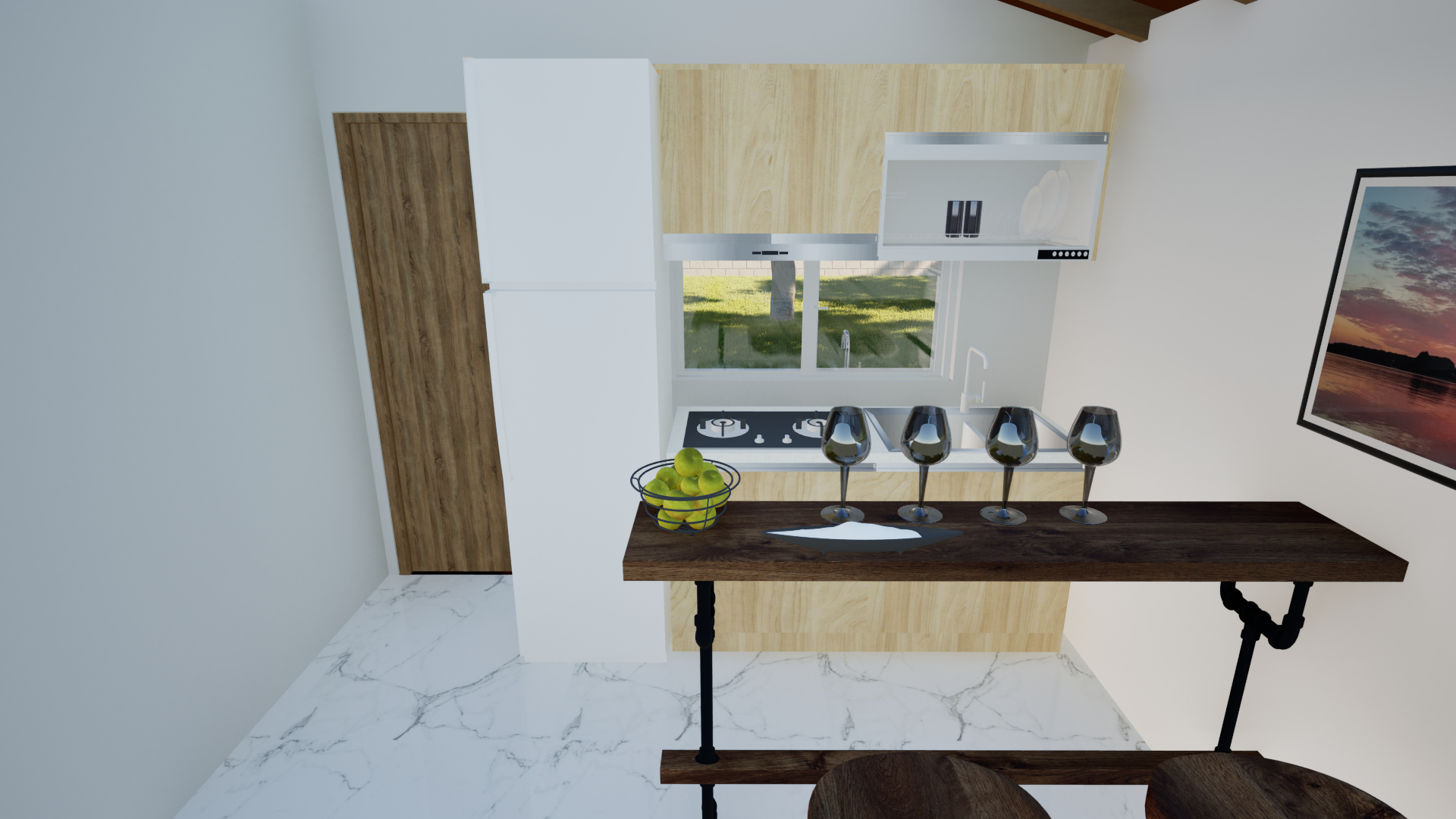 Interior de construcción