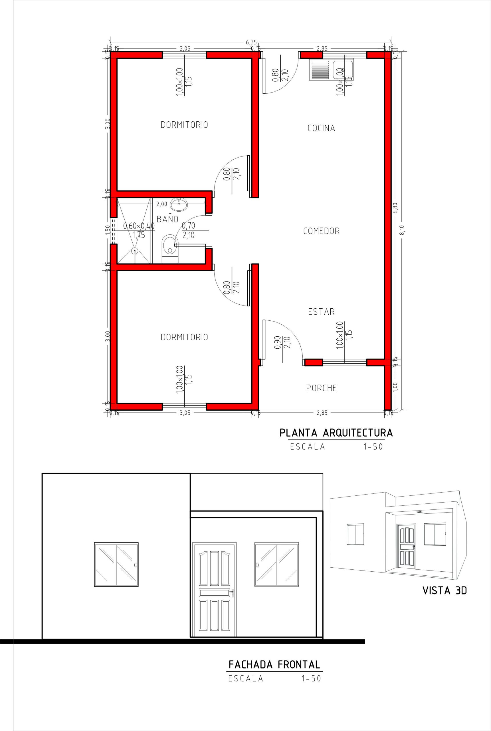 Plano de construcción