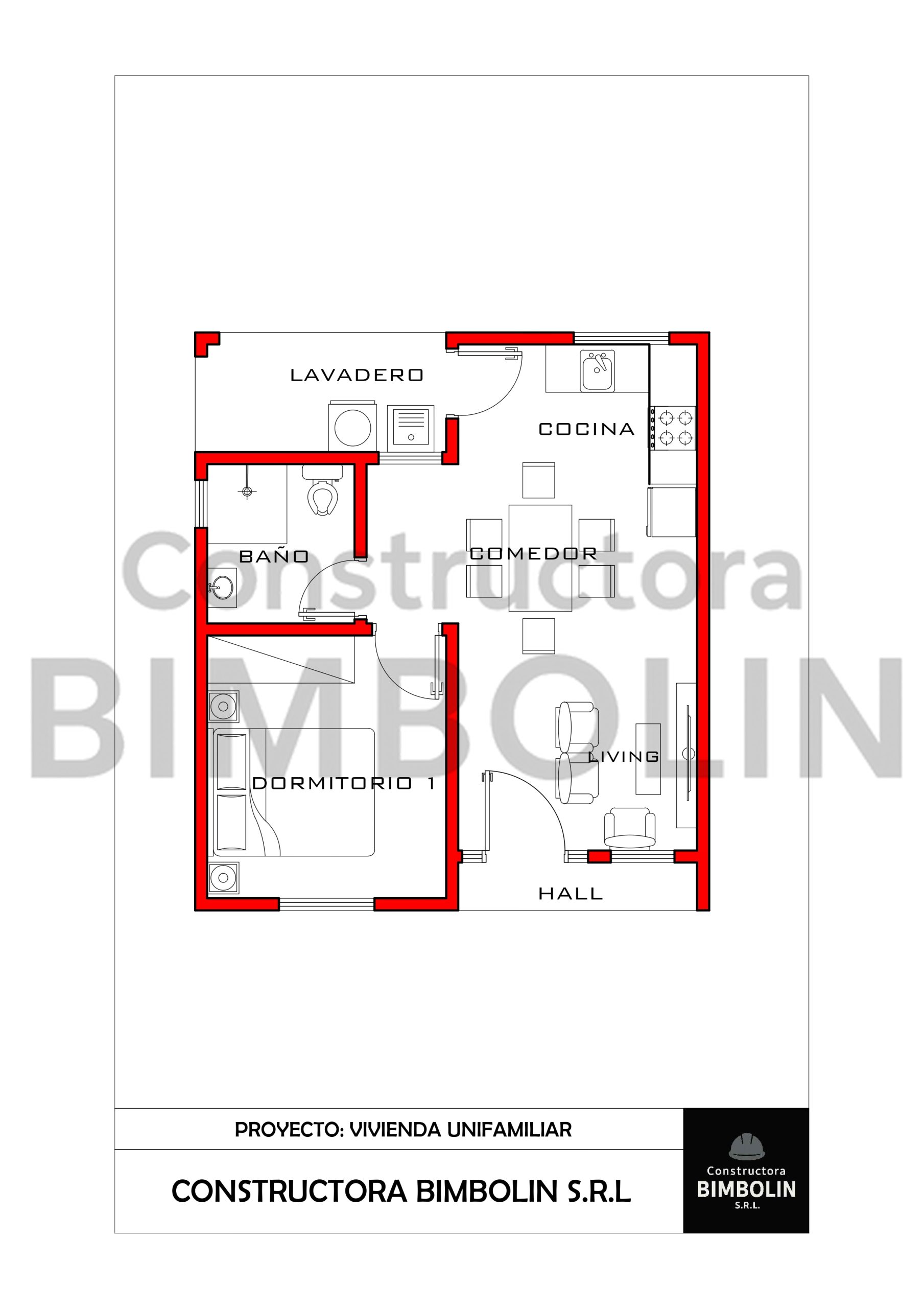 Plano de construcción