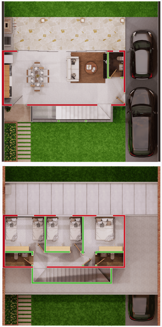 Plano de construcción