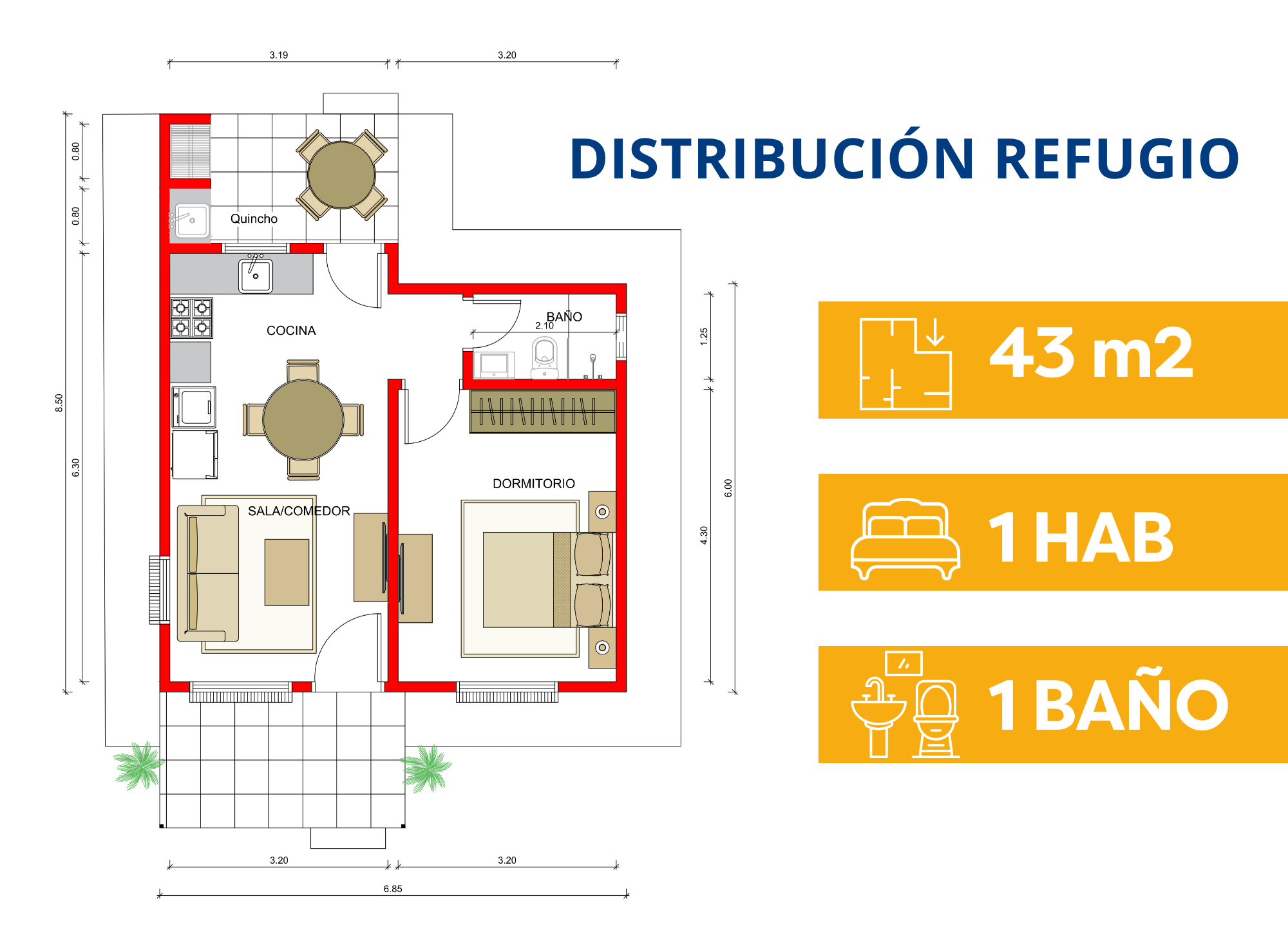Plano de construcción