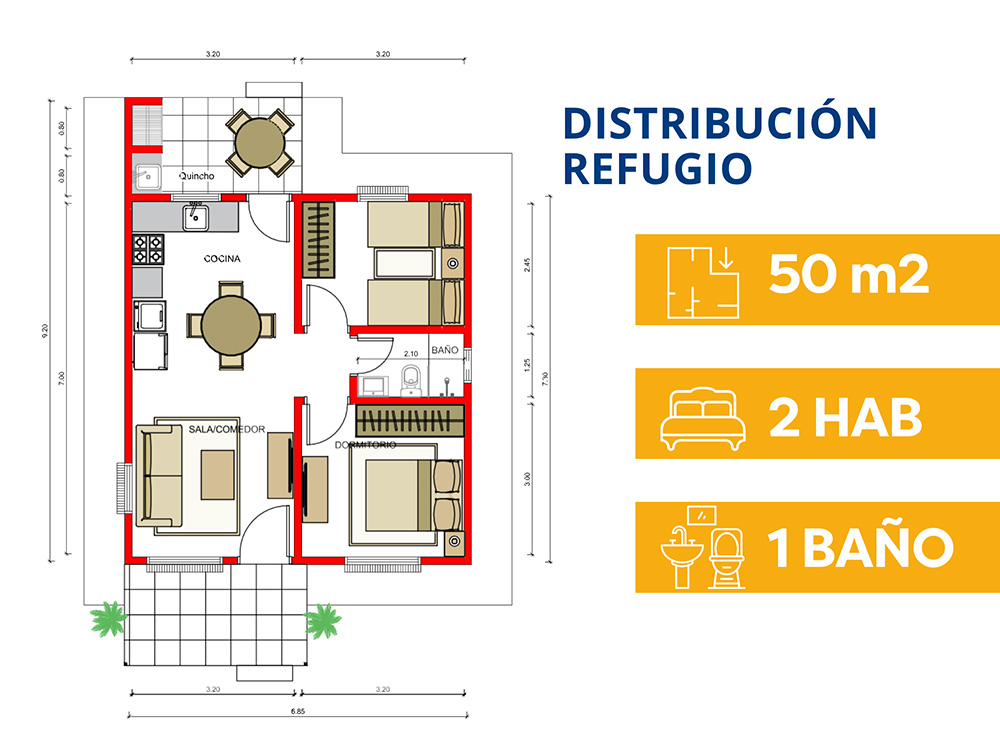 Plano de construcción