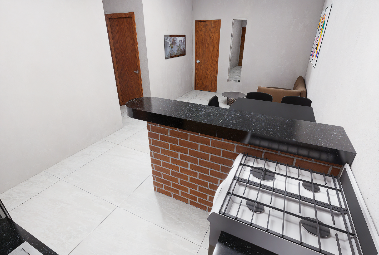 Interior de construcción