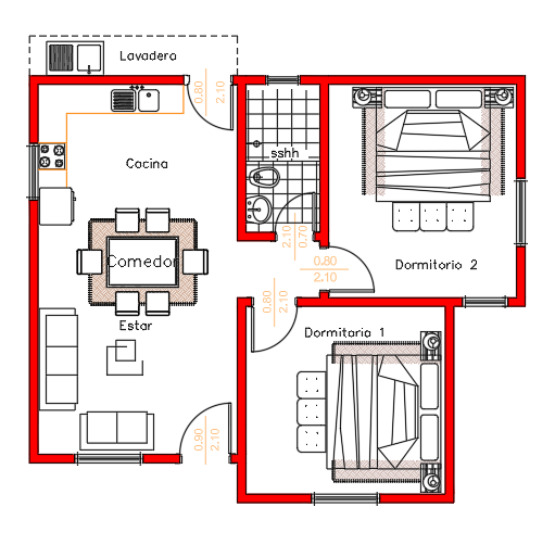Plano de construcción