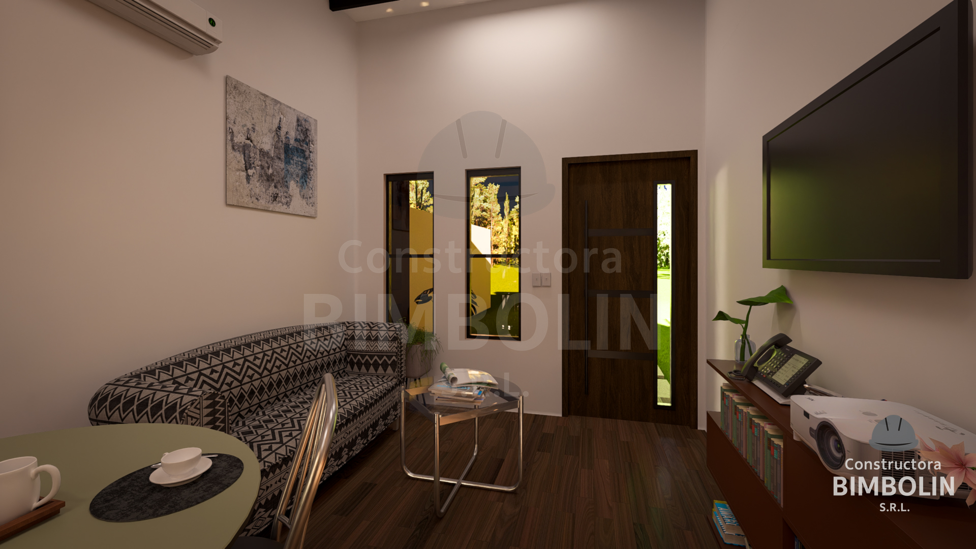 Interior de construcción