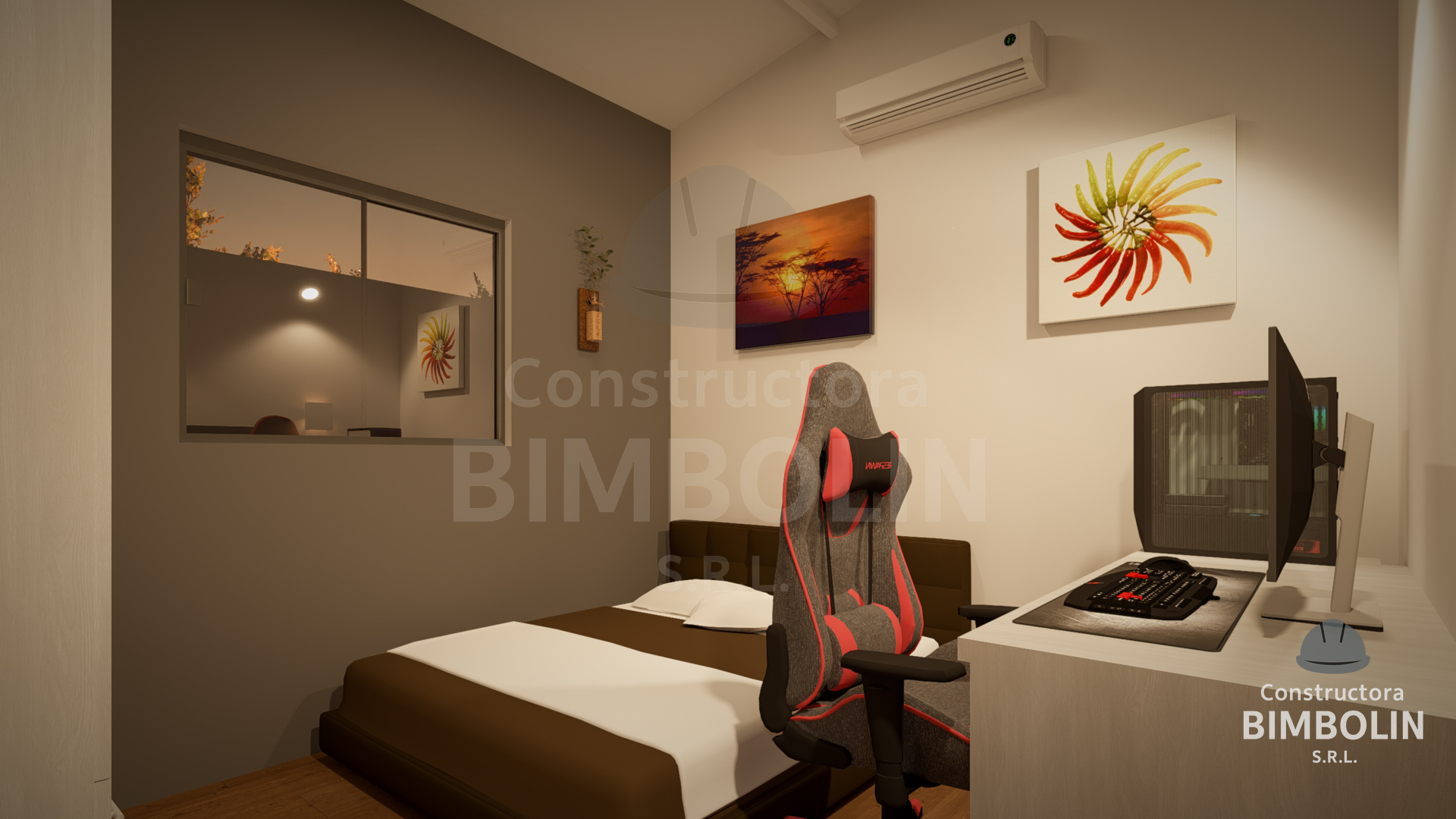 Interior de construcción