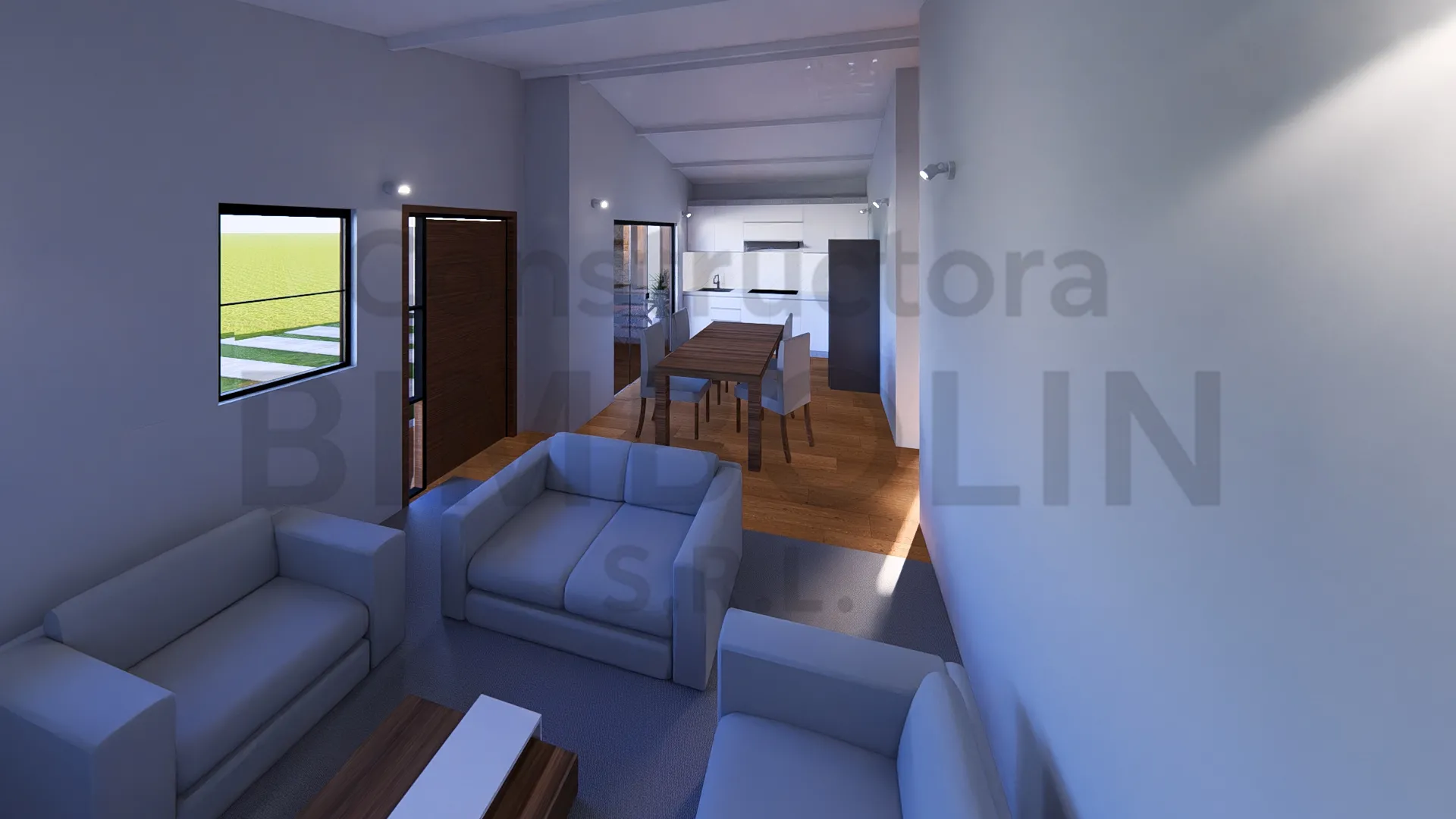 Interior de construcción
