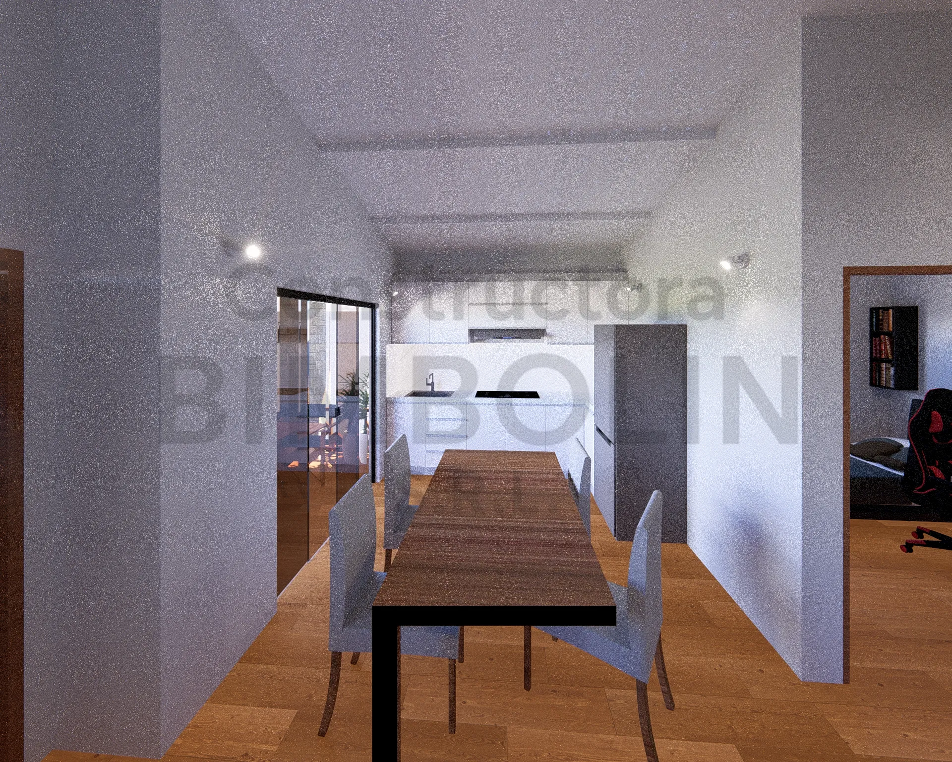 Interior de construcción