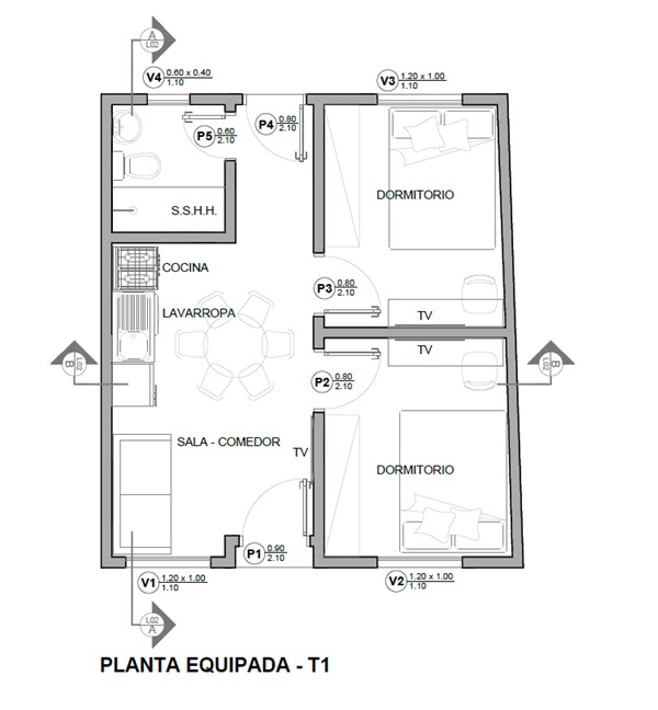 Plano de construcción