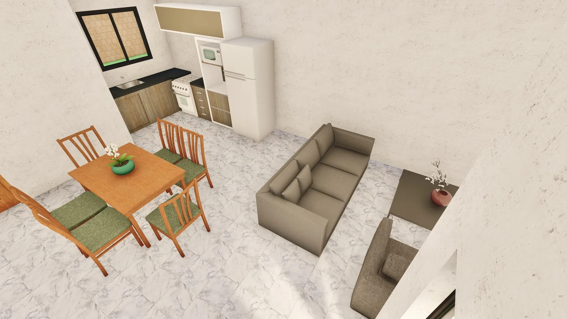Interior de construcción