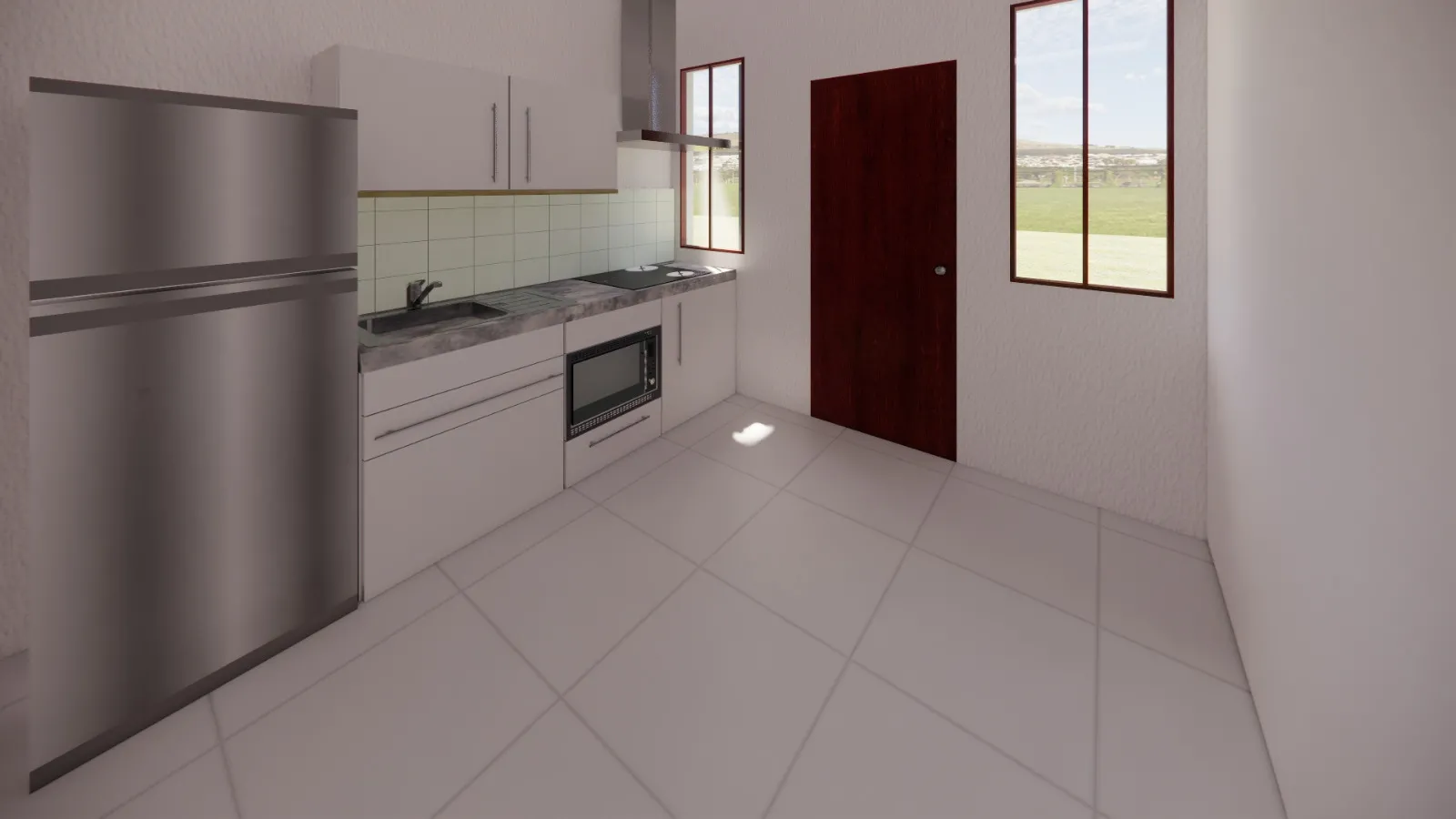Interior de construcción