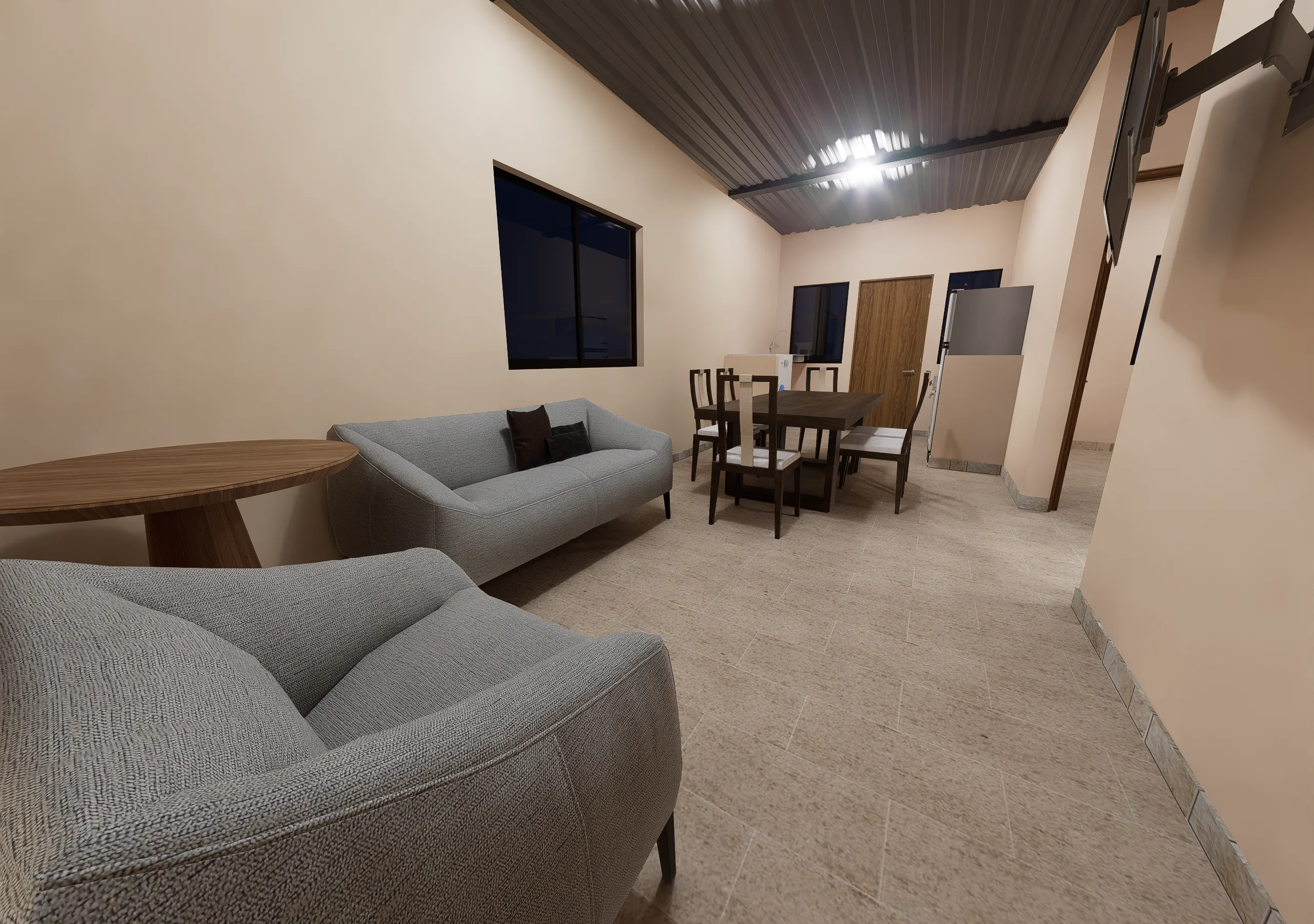 Interior de construcción