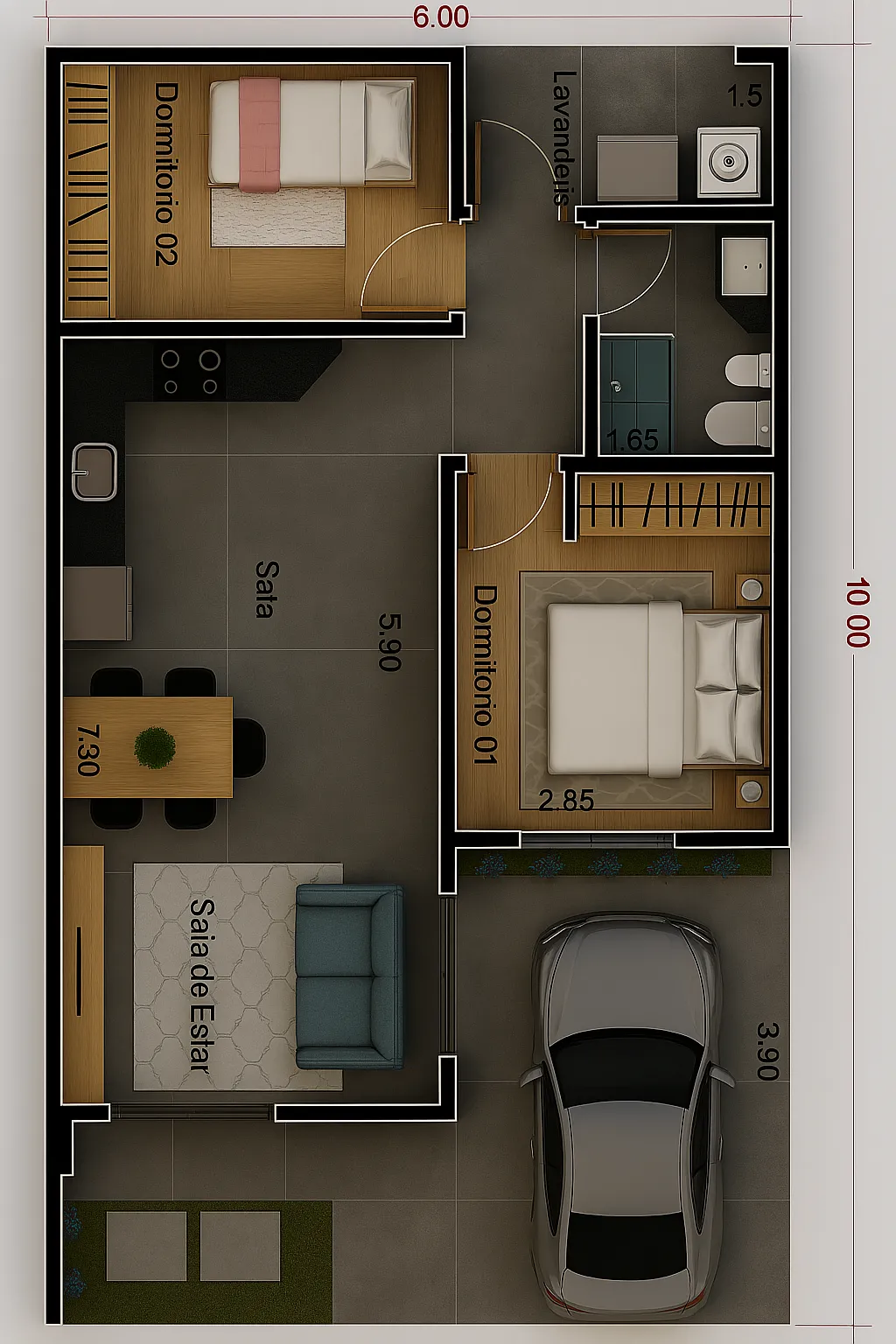 Plano de construcción
