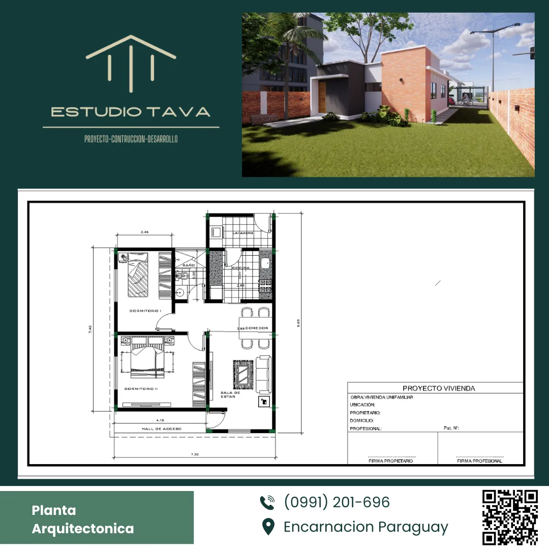 Plano de construcción