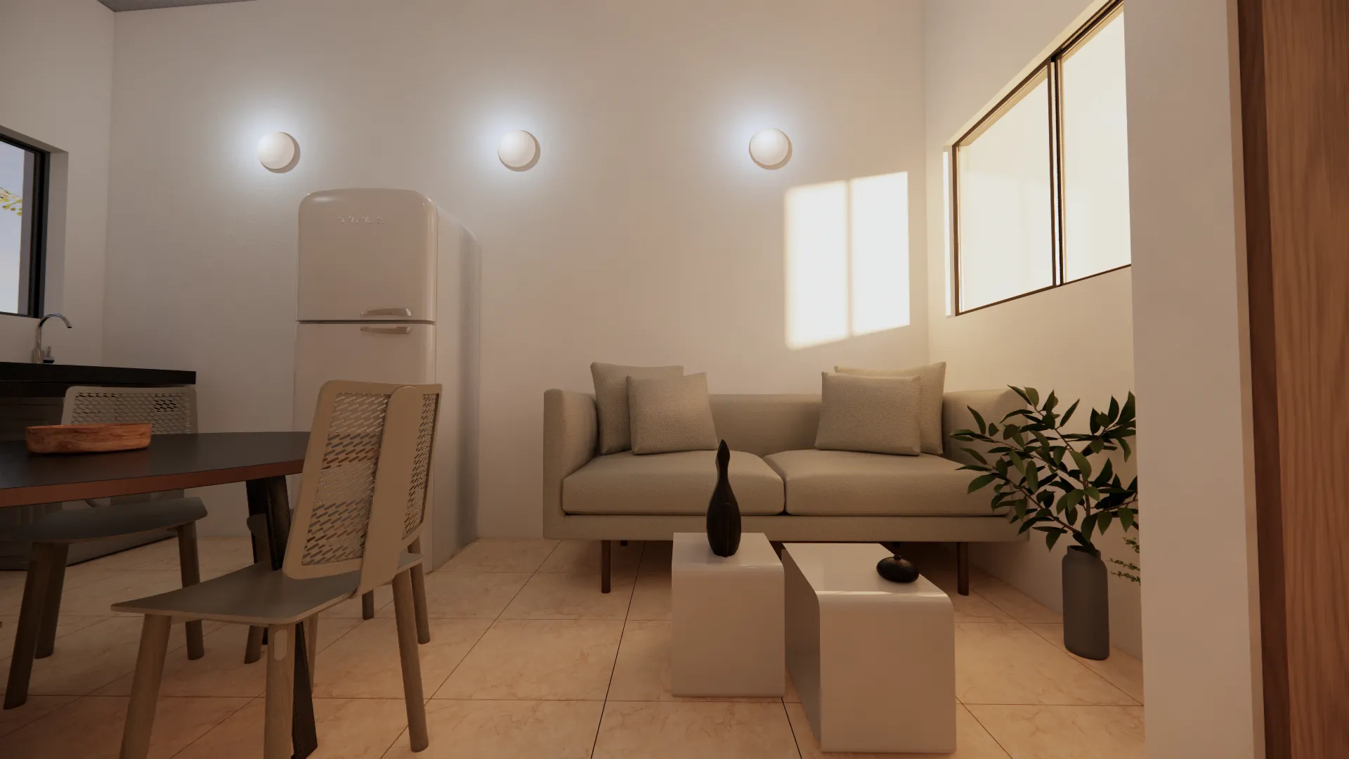 Interior de construcción