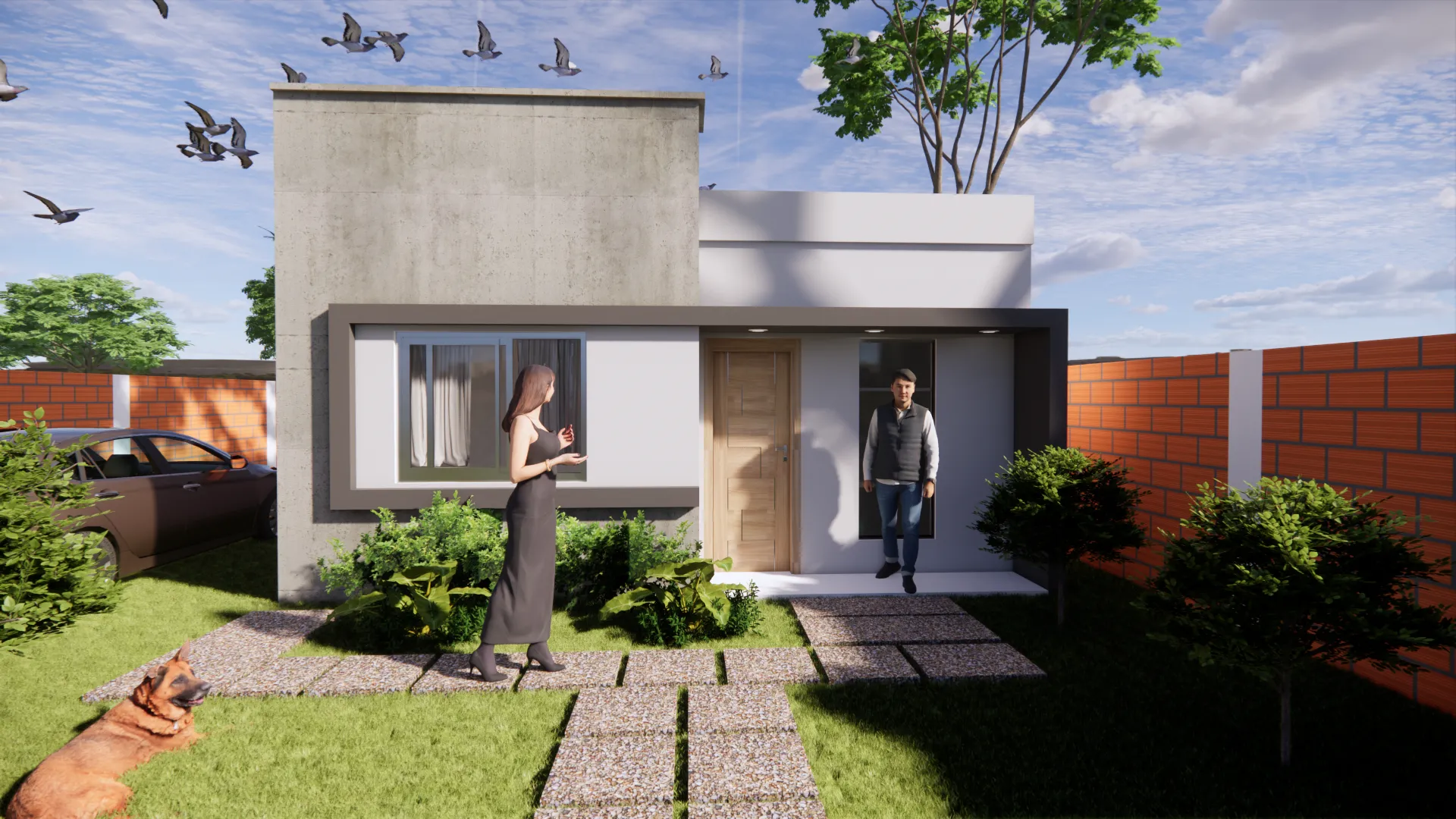 Exterior de construcción