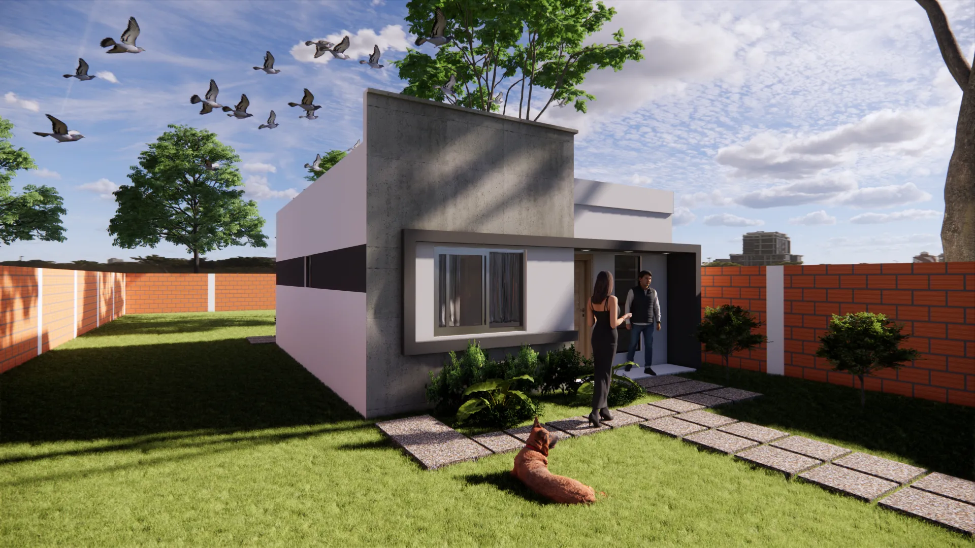 Exterior de construcción