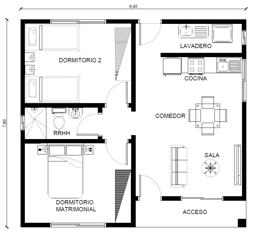 Plano de construcción