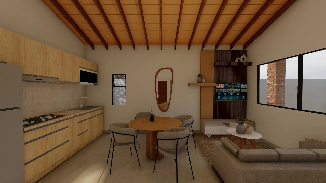 Interior de construcción