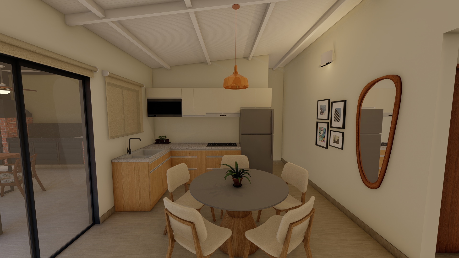 Interior de construcción