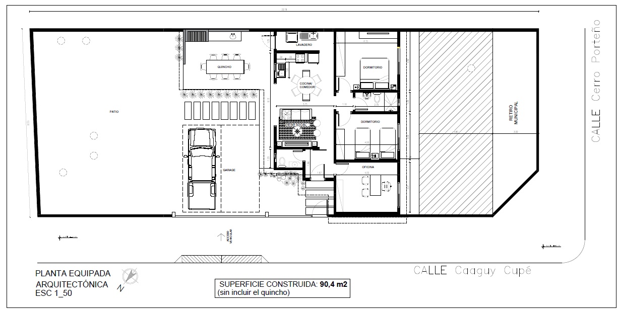Plano de construcción