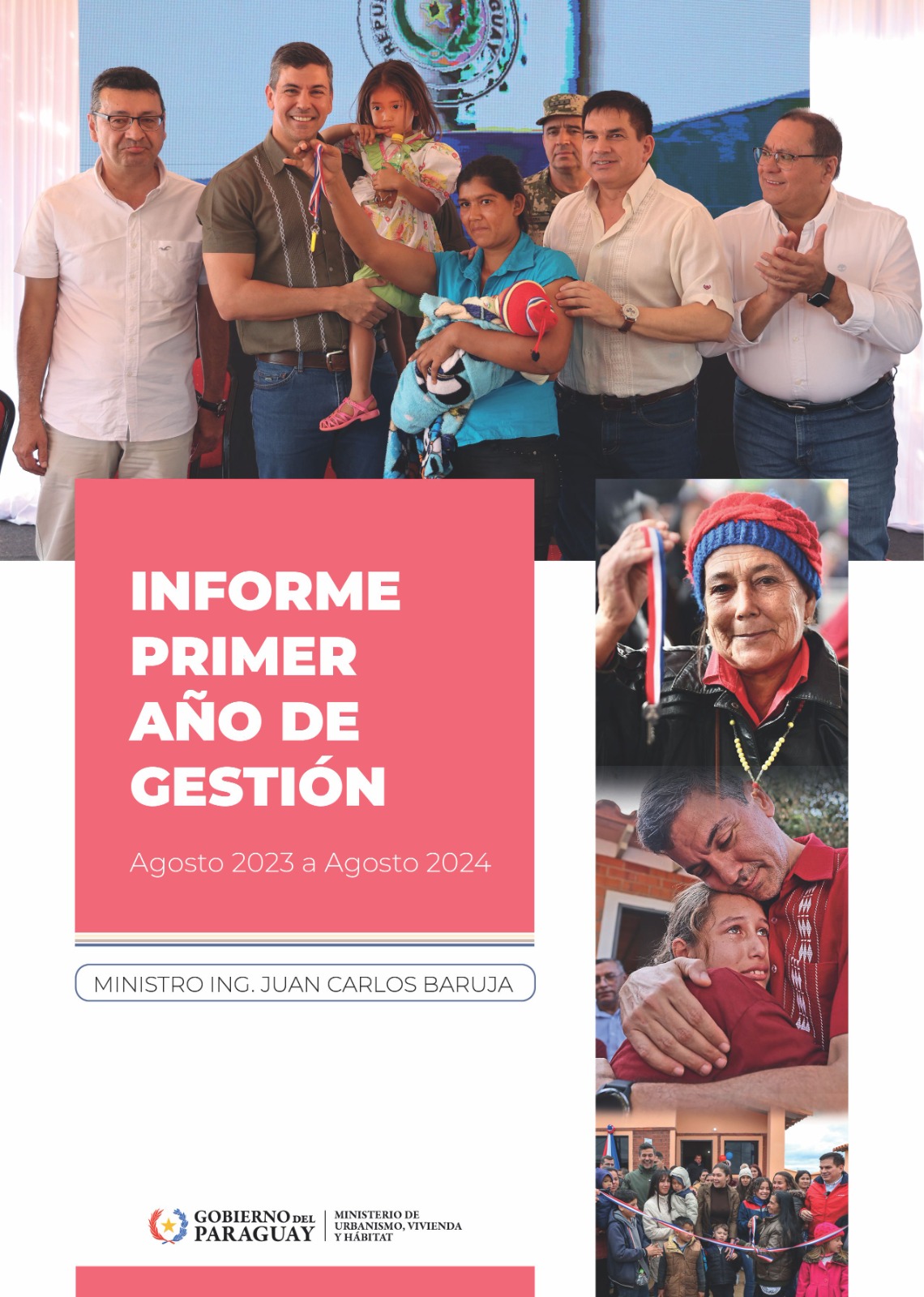 INFORME PRIMER AÑO DE GESTIÓN MINISTRO JUAN CARLOS BARUJA 2023-2024
